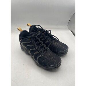 Nike Air Vapormax Plus Mens Sz 8.5 Black/Metallic Gold BQ5068-001